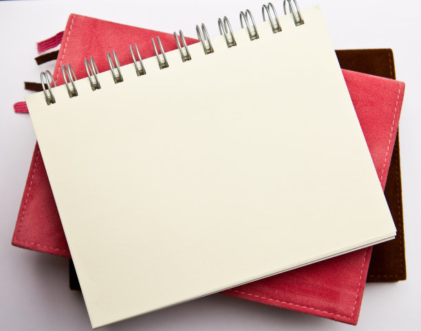 空白的记事本图片下载