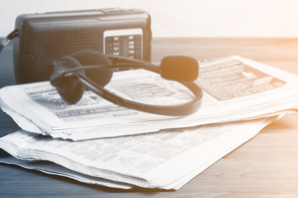 媒体新闻的概念。图片下载