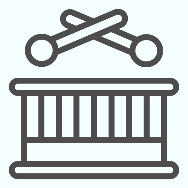 鼓线图标音乐乐器玩具有两个图片下载