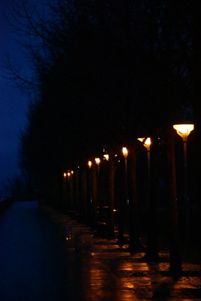 夜晚的灯光图片下载