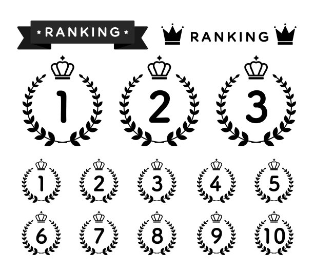 一套奖项和胜利图标图片下载