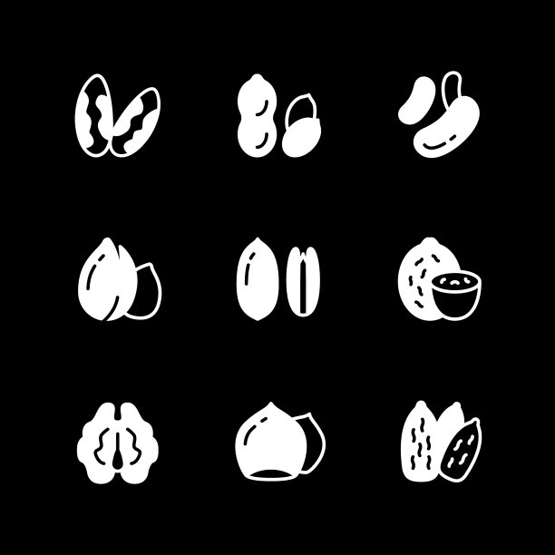 设置符号图标坚果图片下载