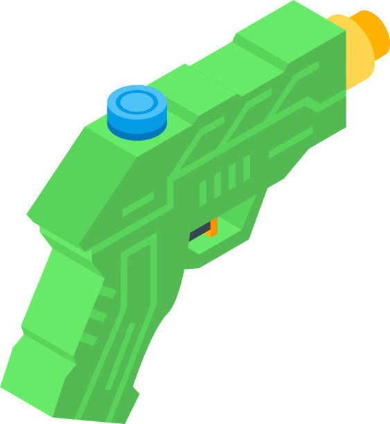 喷水图标等距风格图片下载