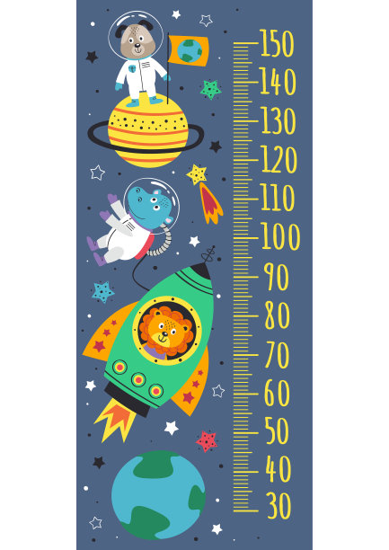 太空动物的生长指标图片下载