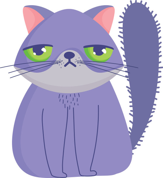 不爽猫卡通猫角色宠物图片下载