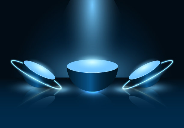 空的半球形的立场。图片下载