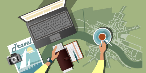 旅行和工作图片下载