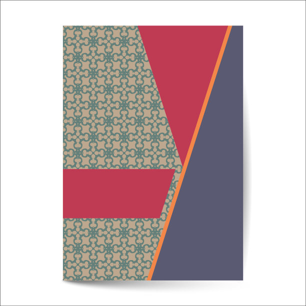 豪华高档菜单设计财务年度报告图片下载