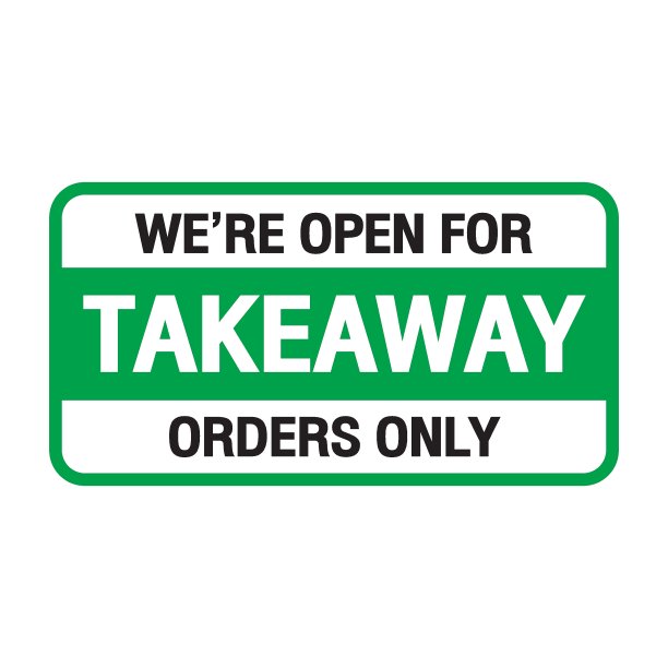 签名weâre open for takeaway orders only图片下载