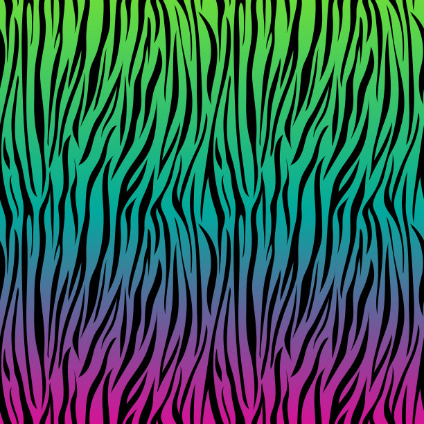 时髦的虎纹设计图片下载