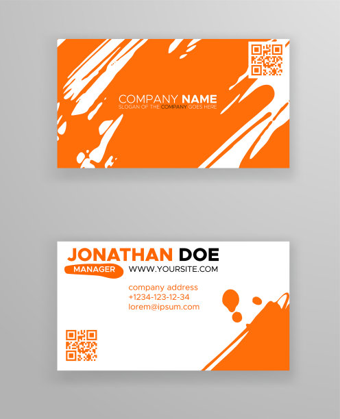 创意名片模板图片下载