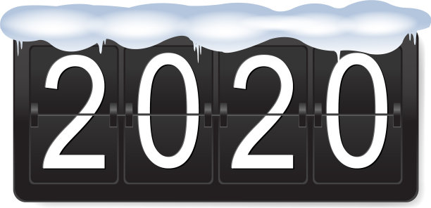 新年卡片与黑色柜台与白雪公主图片下载