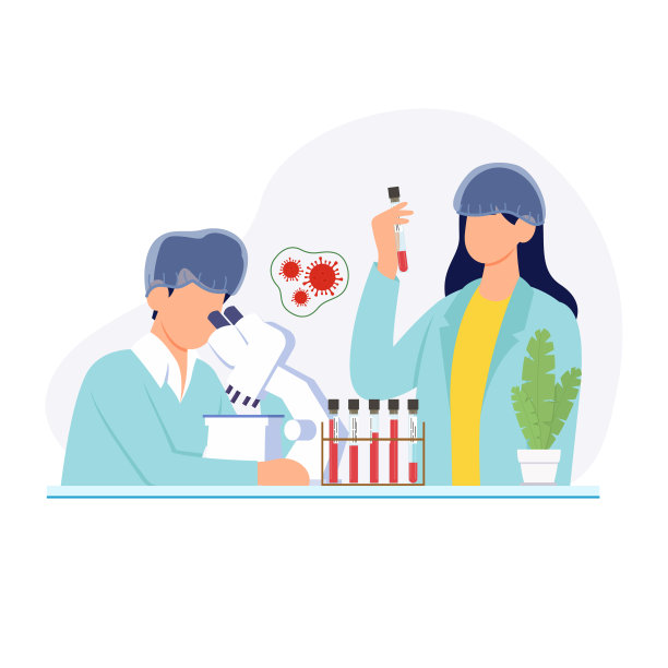 医学实验室的概念。图片下载