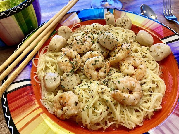 海鲜意大利面图片下载