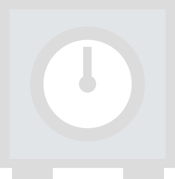 白色背景上的金属保险箱图片下载