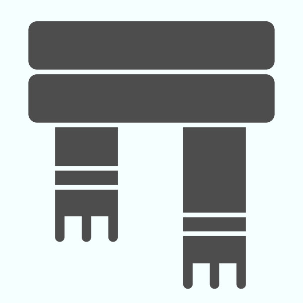 围巾固体图标冬季温暖的缝纫项目图片下载