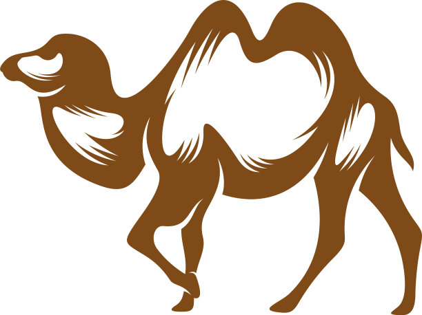 骆驼标志动物图形骆驼设计模板图片下载