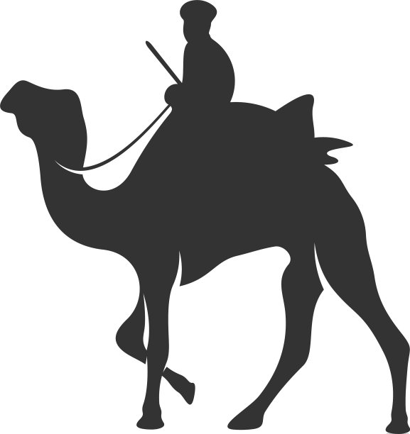 骆驼标志动物图形骆驼设计模板图片下载