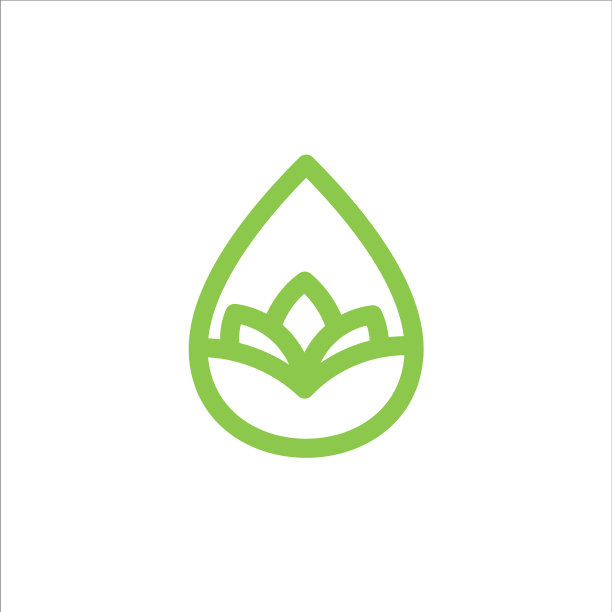 莲花标识图形现代图片下载