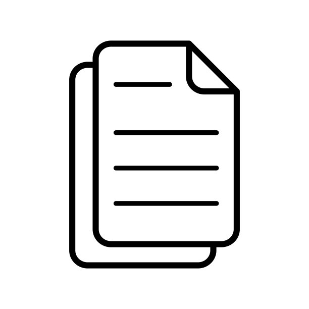 文档图标设计矢量模板图片下载