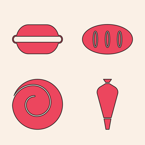 布置装饰蛋糕的糕点包，马卡龙饼干图片下载