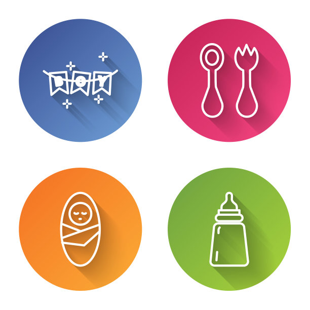 设行狂欢节花环与旗帜烟草图片下载