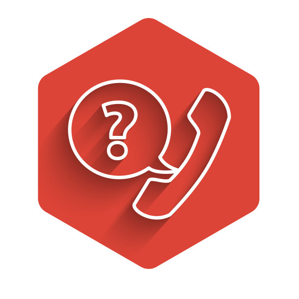 白线电话听筒和语音气泡图片下载