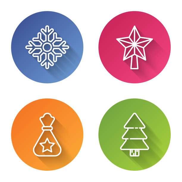 32、立雪片行圣诞明星圣诞老人图片下载