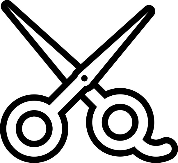 理发沙龙的发型图标图片下载