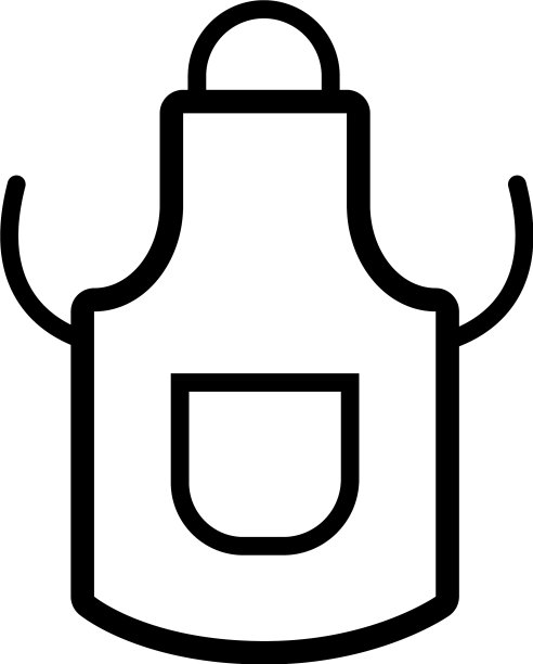 围裙配饰线条样式图标图片下载