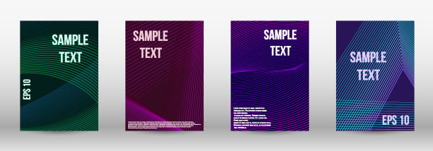 带线条的几何模板图片下载