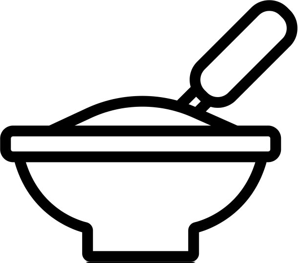 吃厨房的图标是孤立的图片下载