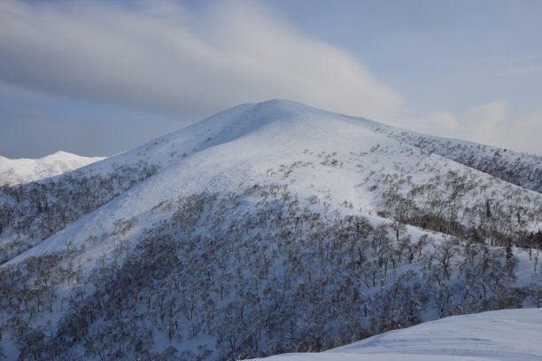雪覆盖的山图片下载