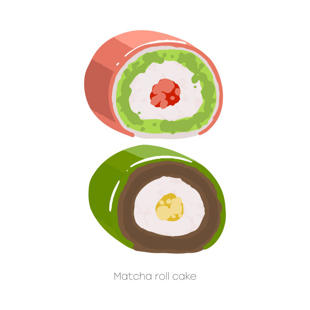 两个抹茶、草莓和图片下载