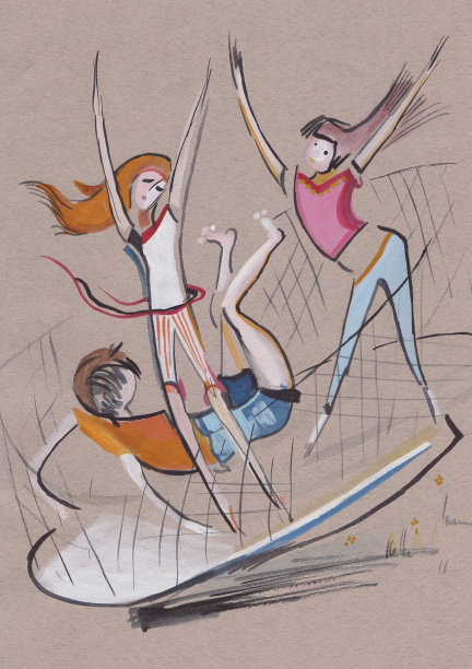 孩子们在跳图片下载