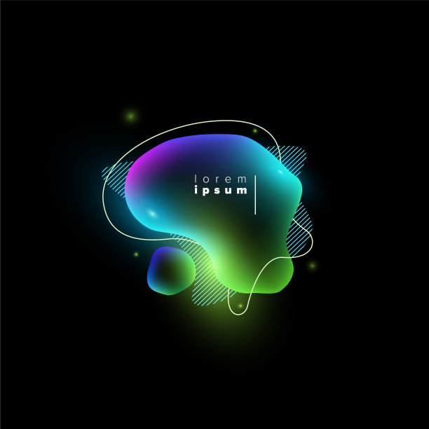 抽象的数字元素图片下载