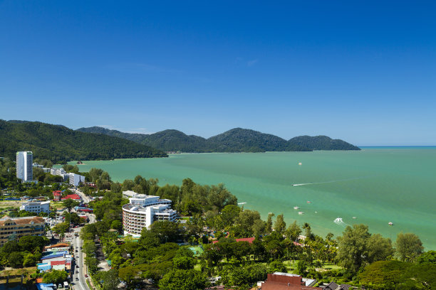 马来西亚港港石头图片下载