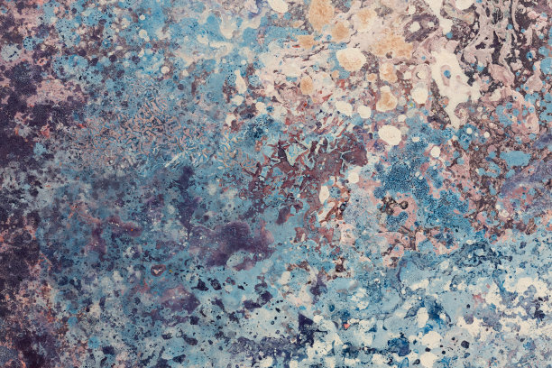 优雅的蓝色抽象画为您的室内色调。图片下载