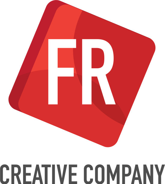 首字母fr标志模板设计图片下载