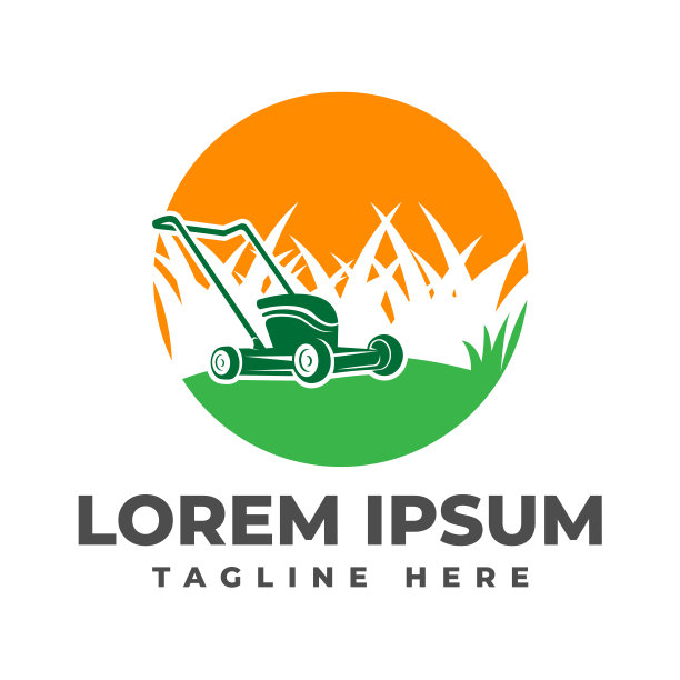 割草机矢量图标图片下载