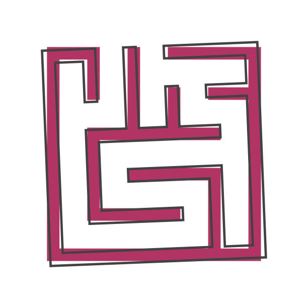 矢量插图迷宫卡通风格在白色孤立的背景。图片下载