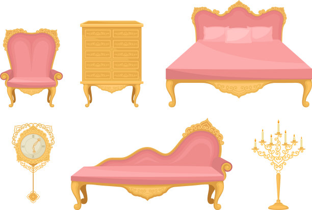 公主家具的卧室或生活图片下载