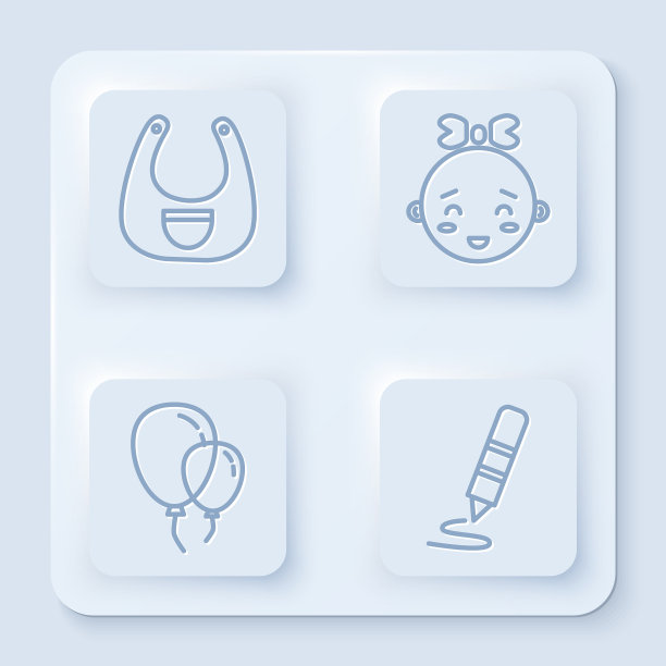 设线芭比快乐的小女孩的头图片下载