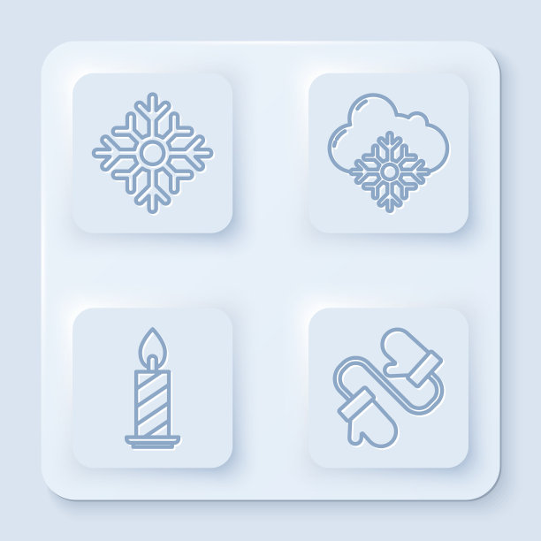 雪片映云，雪花映火图片下载