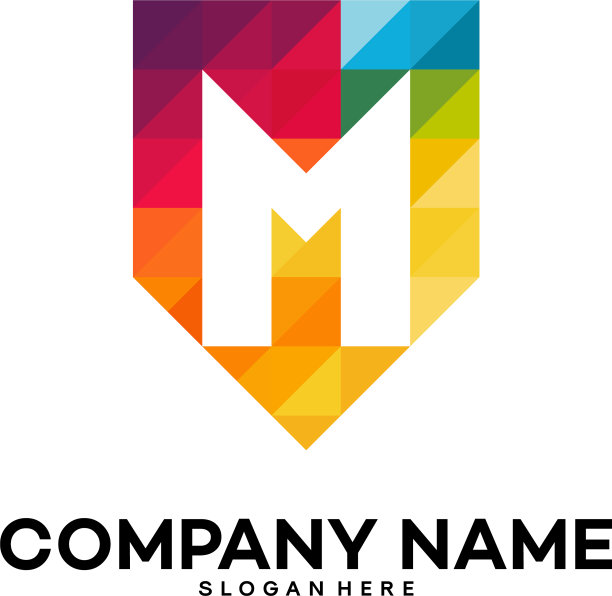 最初的Q盾标志设计色彩鲜艳，很强图片下载