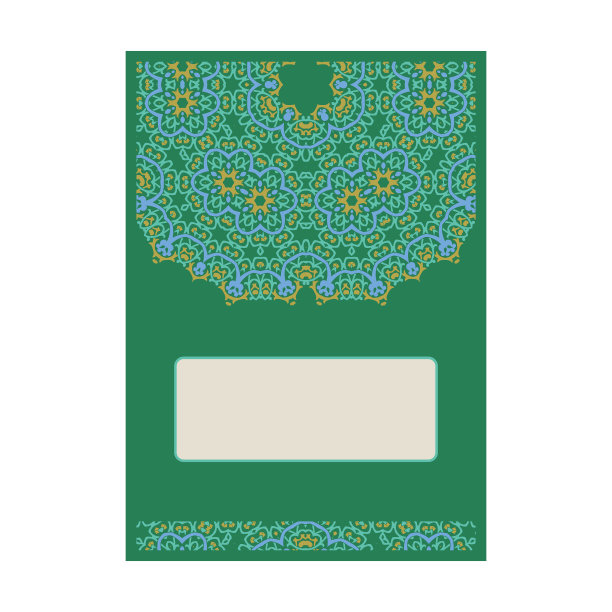 封面页设计曼荼罗装饰为菜单图片下载