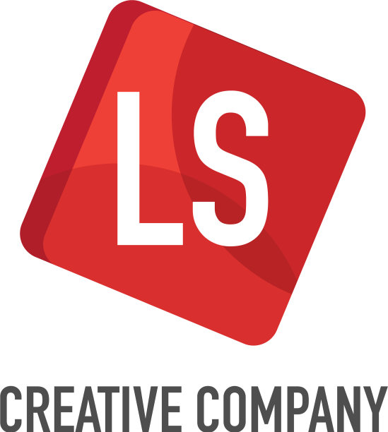 首字母ls标志模板设计图片下载