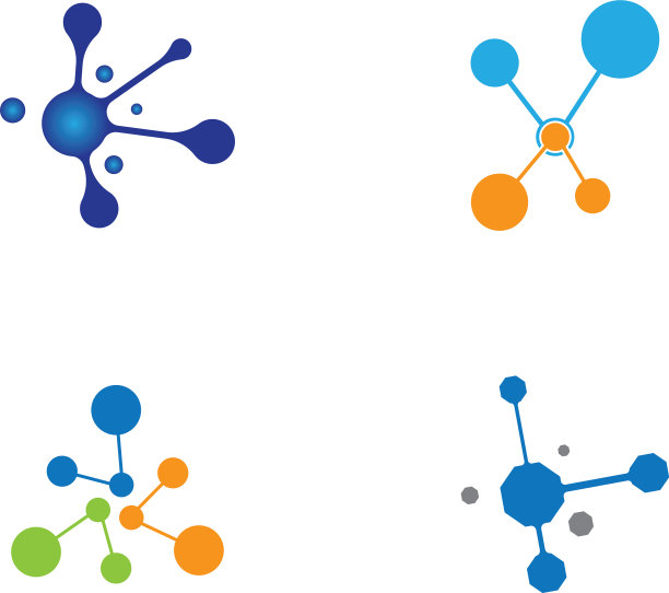 分子图标设计图片下载