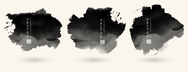 设置飞溅污渍纹理横幅图片下载