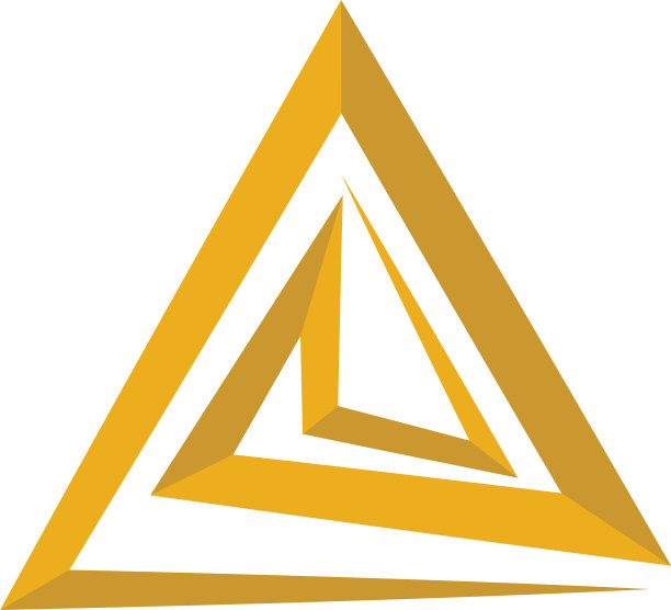 三角形标志模板图标图片下载